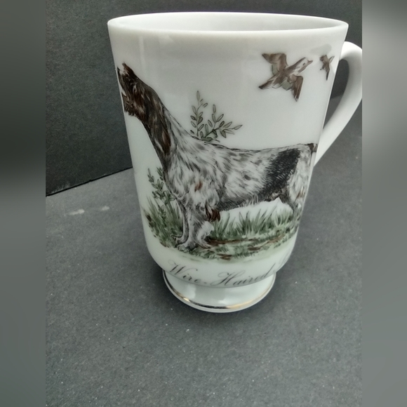 Dog-Themed White Porcelain Mugs Set - Picture 10 of 12